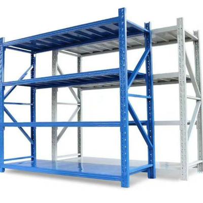 China Rustproof Anti-Corrosion Adjustable Multi-Tier Heavy Duty Warehouse Storage Industrial Plastic Spray Shelves for sale