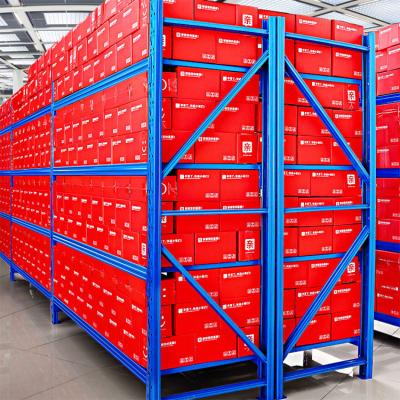 China Rustproof Anti-Corrosion Heavy Duty Warehouse Stacking Longspan Industrial Pallet Logistics Shelves Rack for sale