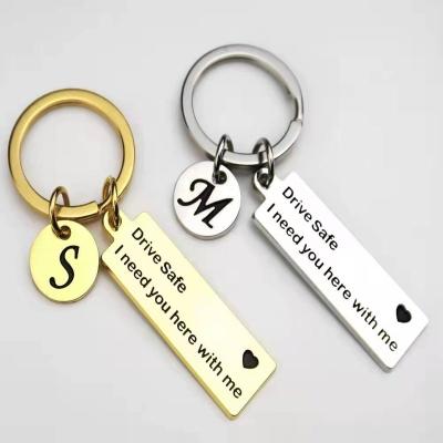 China Professional Manufacturer Europe Promotional Gifts Gold And Silver Plating Cute Metal Keychains for sale