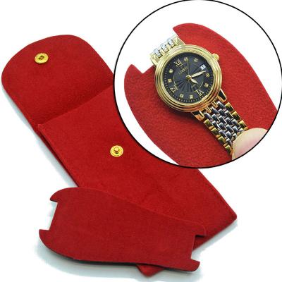 China Watch Storage Packaging Bag Watch Band Watch Strap Pockets With Logo Storage For Watch Traveling for sale