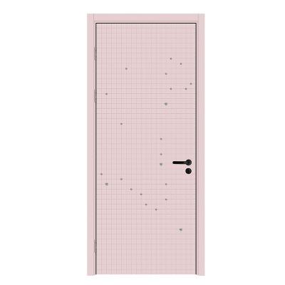 China Modern Square Type Waterproof Isreal WPC Fire Protection Door for sale