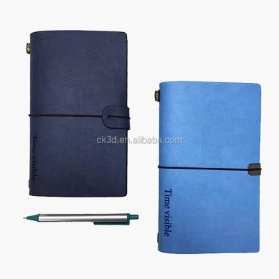 China Retro Leather Loose-leaf Rope Binding Paper Notebook Pirate Faux Hardcover Book Portable Captain Diary Notebook Packing for sale