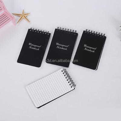 China 2021 custom office supplies stationery a6 self-adhesive cute spiral notepad spiral memo pad for sale