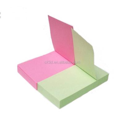 China Self-adhesive Wholesale Multicolor Fashion Stationery Custom Notepad Tear Off for sale