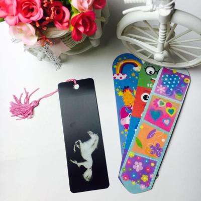 China Europe Wholesale Customized Plastic Printing 3d Lenticular Bookmark With Tassel for sale