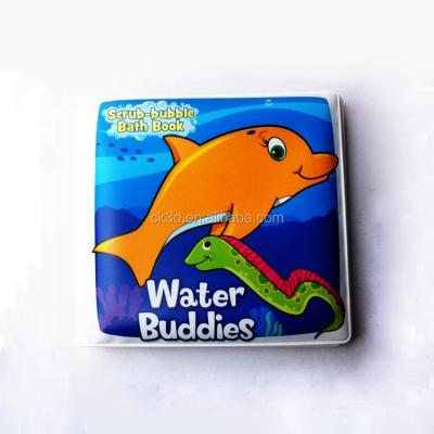 China 3D/Matt /Glossy/Offset Promotional Gifts Baby Bath Book/EVA/TPU Colorful Plastic Educational Bath Book for sale