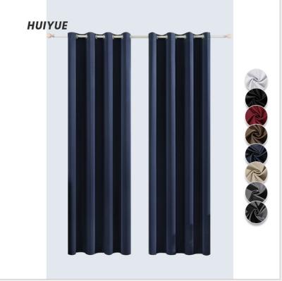 China American hot selling blackout curtains for living room thermal blackout, ready made blackout curtains, blackout curtain fabric for sale