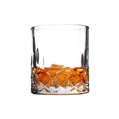 China China Sustainable Good Drink Gold Rim High Whiskey Glass With Best Quality for sale