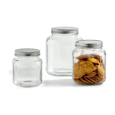 China Sustainable Purchase Glass Jars / Storage Bottles Glass Jars Good Price for sale