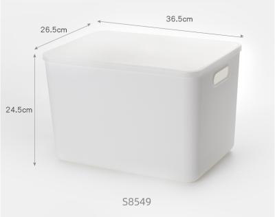 China Sustainable Korea Hot Selling Plastic Material And Home Storage And Decoration Use Storage Bins for sale