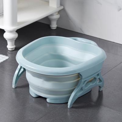 China Sustainable Portable Folding Outdoor Water Basin Laundry Foot Wash Bucket for sale