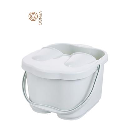 China Sustainable Wholesale 30L Round Plastic Laundry Tub With Handles for sale