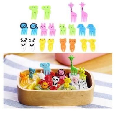 China Children 2022 new 2022 new de tenedores fruta viable de Para minimum food picks fruit picks eco-friendly plastic food picks for kids kitchen and home for sale