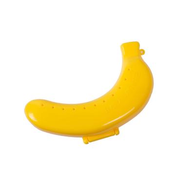 China Viable Durable Food Grade Banana Crate Plastic Safe Banana For Kids Cute Banana Protector Food Storage With Home And Kitchen for sale