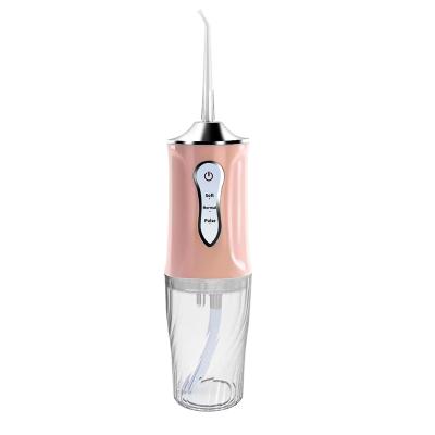 China OEM Simple Modern Portable Waterproof USB Water Flosser Tooth Cleaner Cordless Tooth Cleaner For Oral Care for sale