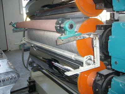 China Customized Paper Calendering Machine , Calender Roll Paper Machine 3 Roll for sale