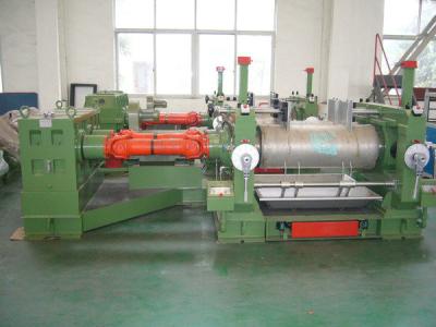 China Convenient Two Roll Mixing Mill Machine With Gear Coupling Transmission for sale