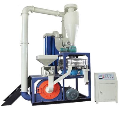 China Vertical Pvc Pulverizer Machine / Plastic Pulverizing Machine High Speed for sale