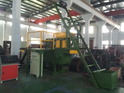 China New Design Plastic Shredding Equipment Movable Blade PLC Control System for sale