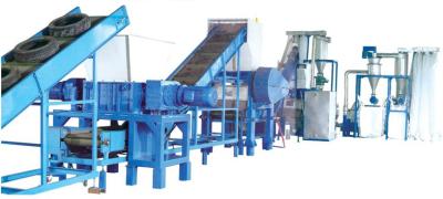 China High Performance Waste Tyre Recycling Machine No Environment Pollution for sale