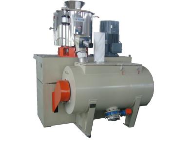 China Horizontal High Intensity Mixers For Mixing / Drying / Coloring Oil Heating for sale