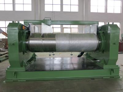 China Automatic Two Roll Mixing Mill Machine With Chilled Alloy Cast Iron Roller for sale