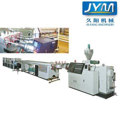 China Low Noise Pvc Pipe Extrusion Machine / Pvc Pipe Making Plant 80kW Power for sale