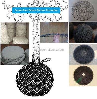 China Eco Friendly Wire Mesh Basket for Tree Relocation for sale