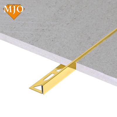 China Foshan MJO Contemporary High Quality Tile Trim Stainless Steel For Hotel Wall Decoration 304/316 Grade Ceramic Tile Trim Tile Accessories for sale