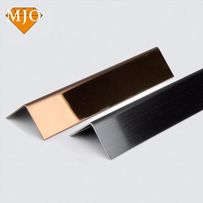 China Foshan MJO Modern Hot Selling Corner Guards Stainless Steel Corner Guards For Wall Corner Protection Customized Tile Trim for sale