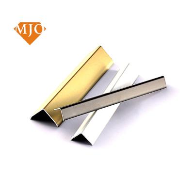 China Contemporary Aluminum Trim Metal Trim Tile Accessories MJO Corner Wall Decor Metal Strip for sale