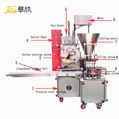 China Hotels Automatic shaomai machine High capacity double shaomai filling machine for sale