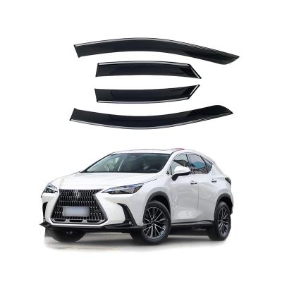 China GPPS Injection Car Window Sun Shade Rain Guard Popular Applicable For Widely Applicable For Lexus Nx 2022 for sale