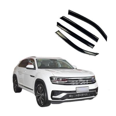 China Rainy day open windows made in china top quality auto accesorios side window sun shade deflector for teramont x for sale