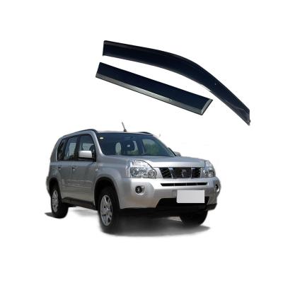 China Economy Rainy Day Open Windows Custom Design Car Deflectors Rear Window Sun Shade For Car For X-TRAIL for sale