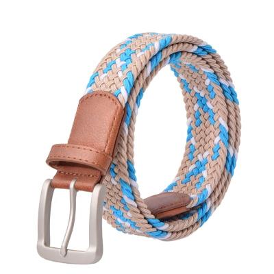 China Mens Womens Fashion High Quality Equestrian Elastic Braided Belt for sale