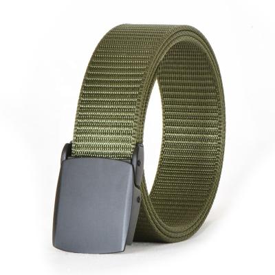 China Nylon Tactical Zinc Alloy Military Webbing Buckle Belt Cloth Web Outdoor Support Belt for Outdoor Work and Sport for sale