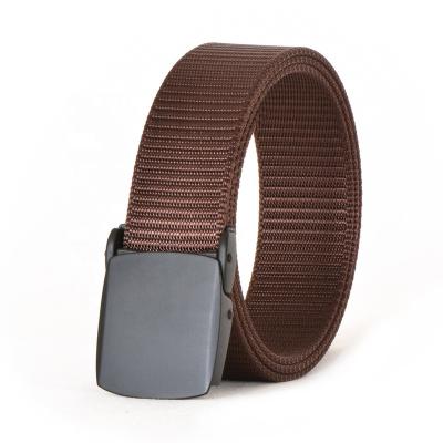 China Wholesale Men's Cloth Nylon Fabric Metal Buckle Hold Up Belt Combat Military Tactical Belt Hunting Increasing Belt for sale