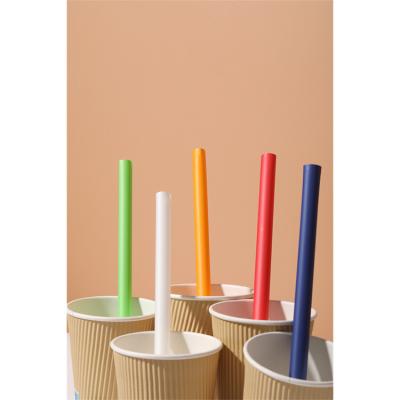 China PLA Competitive Price Personalized Customization Biodegradable Bubble Tea Drinking PLA PLAstic Straws for sale