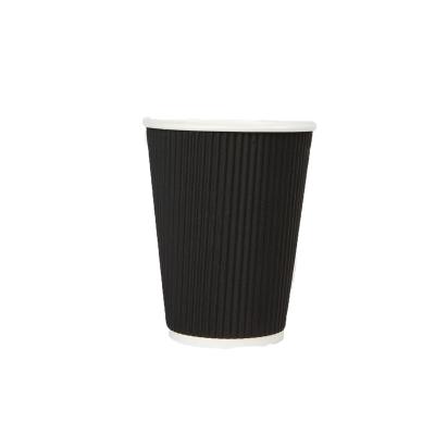 China Disposable Custom Printed Disposable Recycle 6oz 8oz 9oz 10oz 14 Oz 16oz Single/double Ripple Wall Hot Coffee Paper Cups With Logo for sale