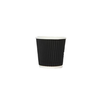 China Disposable Custom Printed Disposable Recycle 6oz 8oz 9oz 10oz 14 Oz 16oz Single/double Ripple Wall Hot Coffee Paper Cups With Logo for sale