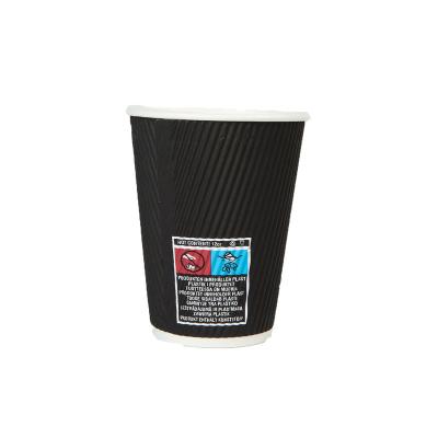 China Disposable Custom Logo Printed Pla Line Biodegradable Brown Kraft Paper Cup for sale