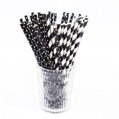 China Food & Beverage Packaging Hot Selling Personalized Customization Kraft Straws Decorative Plain Colour Paper Straw for sale