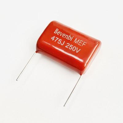 China Household Electrical Appliances Polyester Metal Film Capacitor 475k 475J 250v for sale