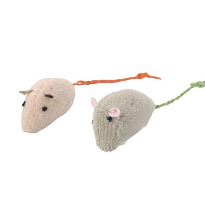 China Viable soft plush mouse cat toy pet products wholesale in stock fast delivery cat toy for sale