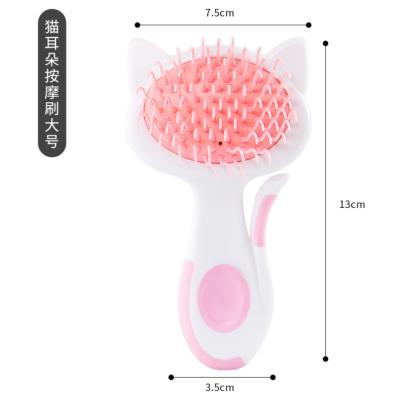 China 2020 Viable Hot Selling Cat Shaped Pet Comb Pet Grooming In Stock Pet Products for sale