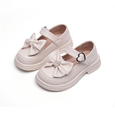 China Light girl princess shoes 2023 spring and autumn new fashion small leather shoes children's single shoes small fragrance wind for sale