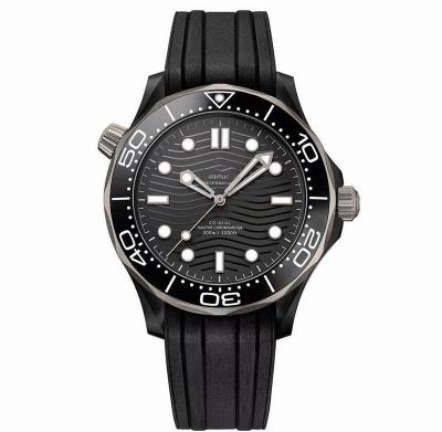 China Automatic Date OH MA Mechanical Watch Sapphire Mirror Glass Custom Logo GOD Movement 904L Stainless Steel Luxury Automatic Mechanical Rubber Strap for sale