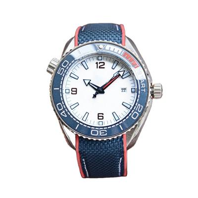 China Auto Date 3A Customized Top Quality High Quality Stainless Steel 316L OH MY GOD Ring Automatic Mechanical Movement Luminous Ceramic Waterproof Watch for sale