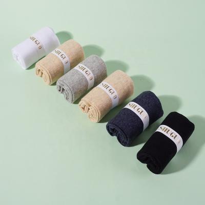 China Hot Sale Eco Friendly Antibacterial Loungewear Women's 6 Length Sweat-absorbent Crew Knit Socks 98% Cotton for sale